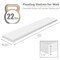 Sorbus 2 Pack 55 Inch Wall Mounted Floating Shelves - for Bathroom, Wall Decor for Bedroom, Kitchen, Living Room, Book Storage